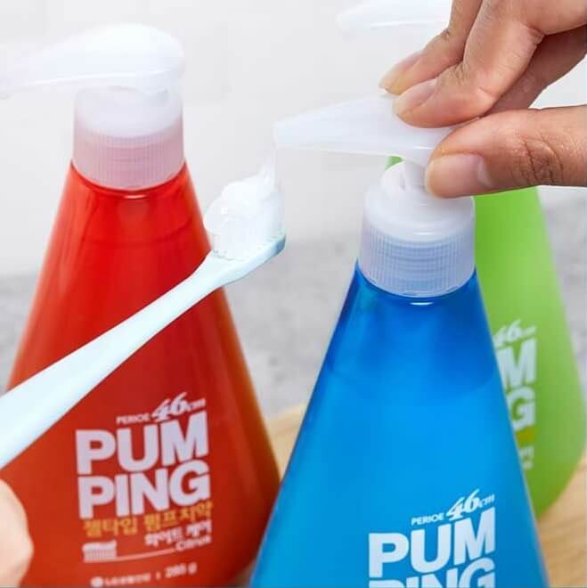 Освежающая зубная паста Perioe Pumping Breath Care Toothpaste 