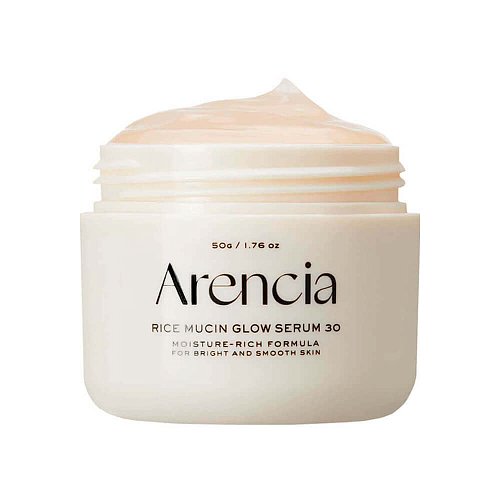 Интенсивная сыворотка с коллагеном и рисом для сияния кожи Arencia Rice Mucin Glow Serum 30
