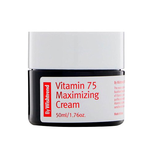 Витаминный крем с экстрактом облепихи By Wishtrend Vitamin 75 Maximizing Cream