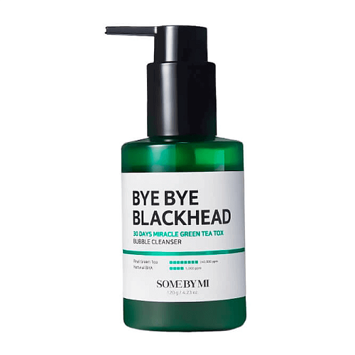 Кислородное очищающее средство против чёрных точек Some By Mi Bye Bye Blackhead Bubble Cleanser