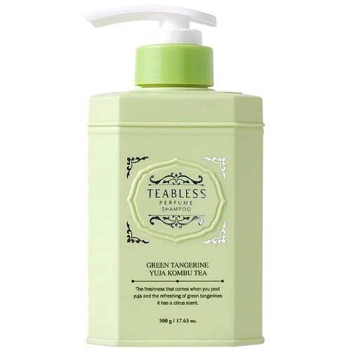 Парфюмированный шампунь с ароматом цитрусов TEABLESS Green Tangerine Yuja Kombu Tea Perfume Shampoo