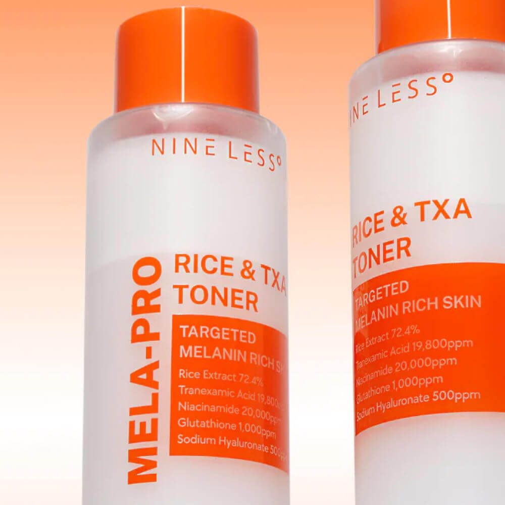 Осветляющий рисовый тонер NINE LESS MELA-PRO Rice & TXA Toner