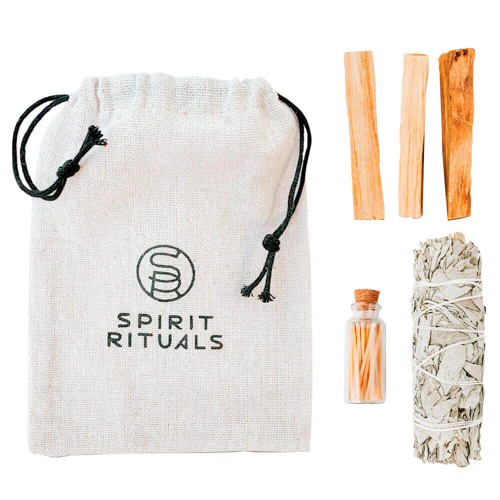 

Набор для окуривания Пало Санто и Шалфей Spirit Rituals Palo Santo And White Sage