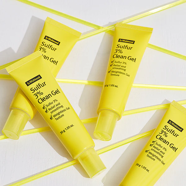 Локальный гель против акне с серой By Wishtrend Sulfur 3% Clean Gel