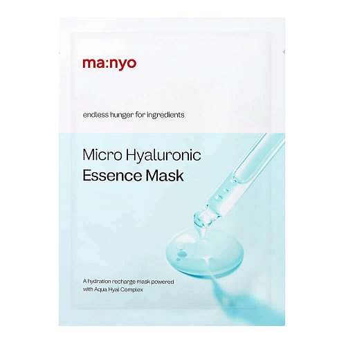 Увлажняющая тканевая маска с гиалуроновой кислотой Manyo Micro Hyaluronic Essence Mask
