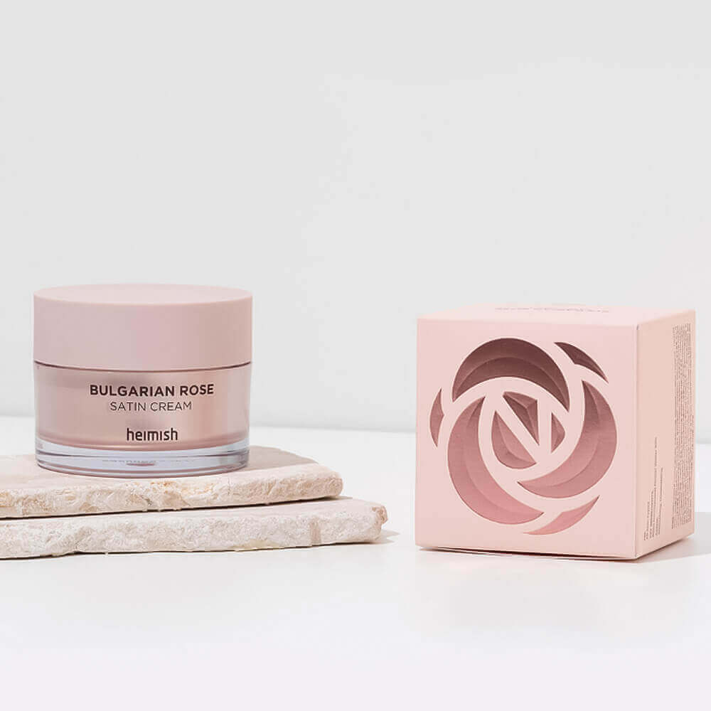 Питательный крем с розой Heimish Bulgarian Rose Satin Cream