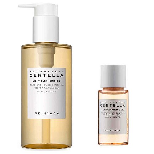 Успокаивающее гидрофильное масло с центеллой SKIN1004 Madagascar Centella Light Cleansing Oil