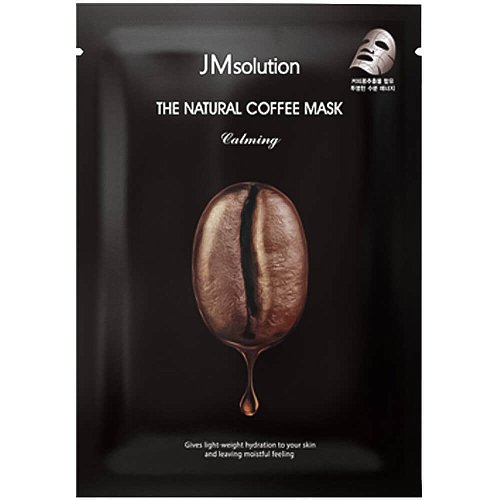Успокаивающая тканевая маска с экстрактом кофе JMsolution The Natural Coffee Mask Calming