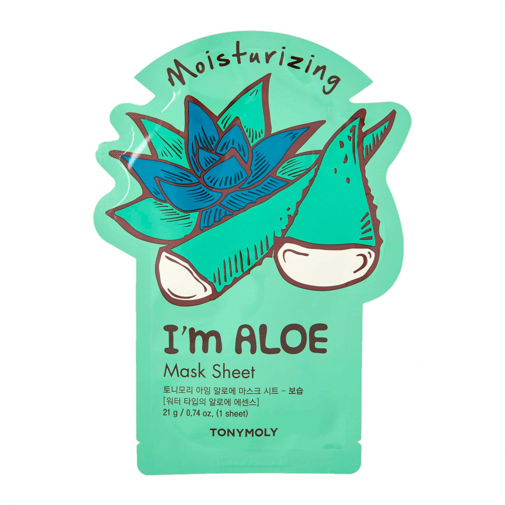 Тканевые маски Tony Moly I'm Real Mask Sheet Aloe - Алое Вера