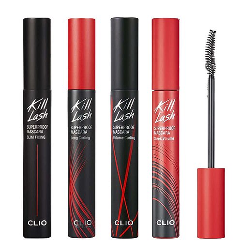 Суперстойкая подкручивающая тушь для объёма CLIO Kill Lash Superproof Mascara