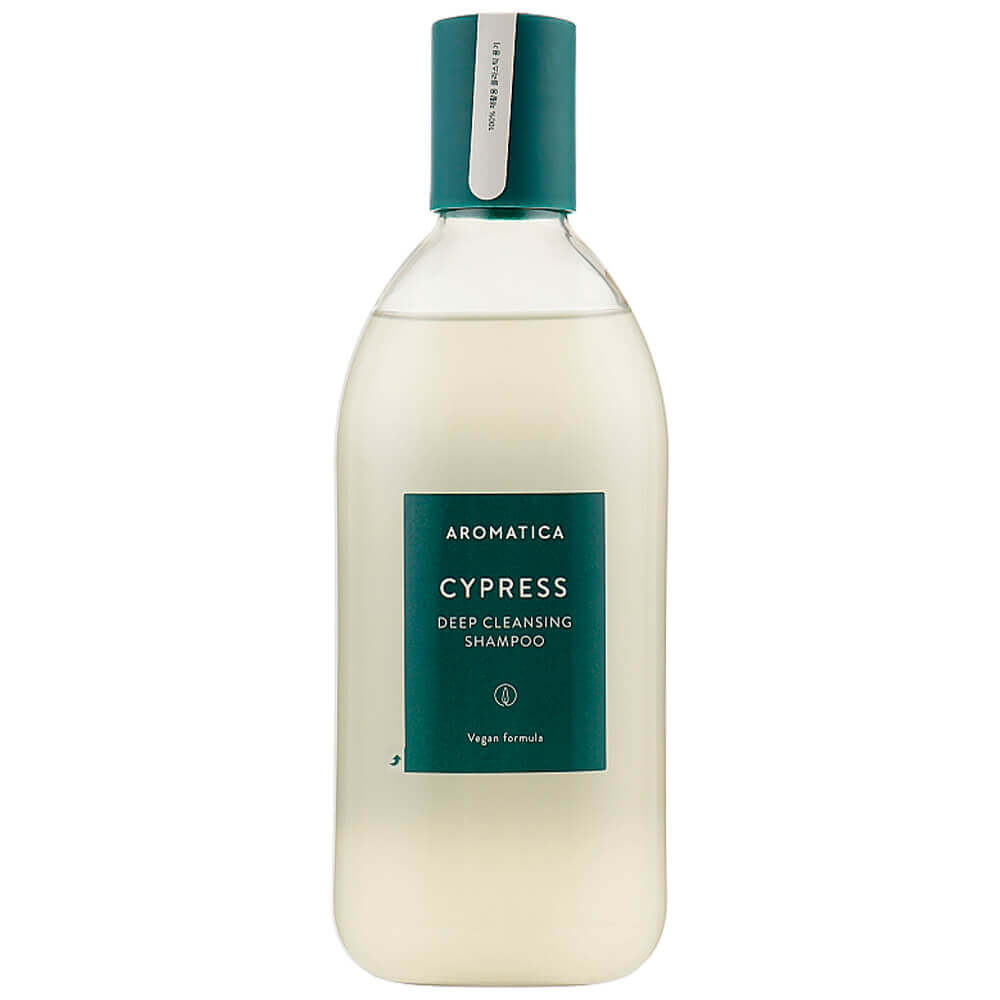 Бессульфатный шампунь для глубокого очищения с кипарисом AROMATICA Cypress Deep Cleansing Shampoo