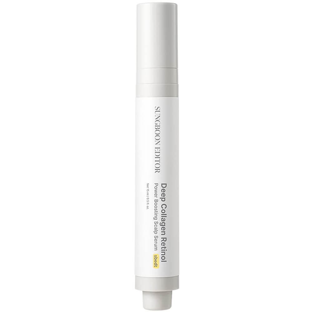 

Сыворотка для роста волос Sungboon Editor Deep Collagen Retinol Power Boosting Scalp Serum