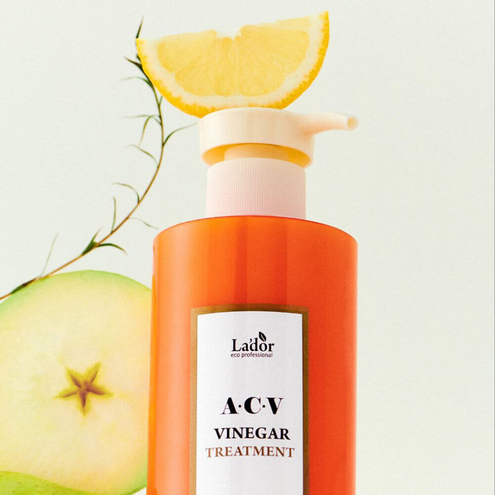 Маска с яблочным уксусом для блеска волос Lador ACV Vinegar Treatment