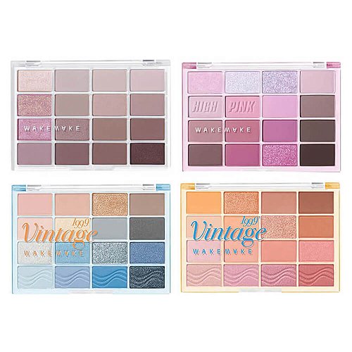 Палетка теней для век WAKEMAKE Soft Blurring Eye Palette