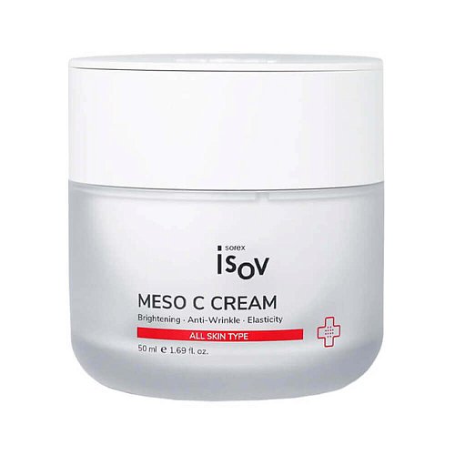 Осветляющий крем с ниацинамидом и растительным комплексом Isov Meso Stem C Cream