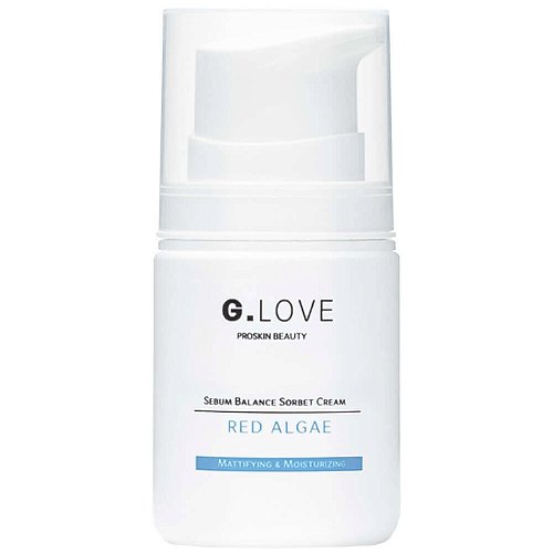 Себорегулирующий крем-сорбет с водорослями и комбучей G.Love Sebum Balance Sorbet Cream Red Algae