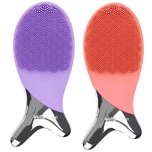 Электрический массажёр для глубокого очищения кожи WellDerma Cleansing Fish RV