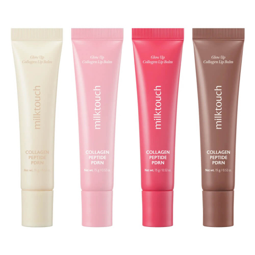 Увлажняющий бальзам для губ с ПДРН Milk Touch Glow Up Collagen Lip Balm