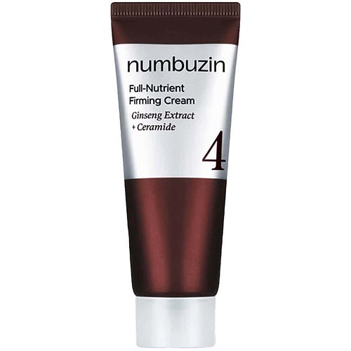 Питательный крем с красным женьшенем для упругости кожи numbuzin No.4 Full-Nutrient Firming Cream