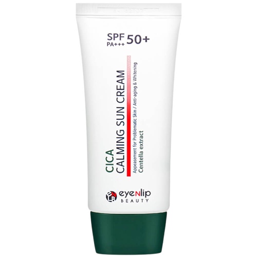 Водостойкий успокаивающий солнцезащитный крем Eyenlip Cica Calming Sun Cream SPF50+ PA+++