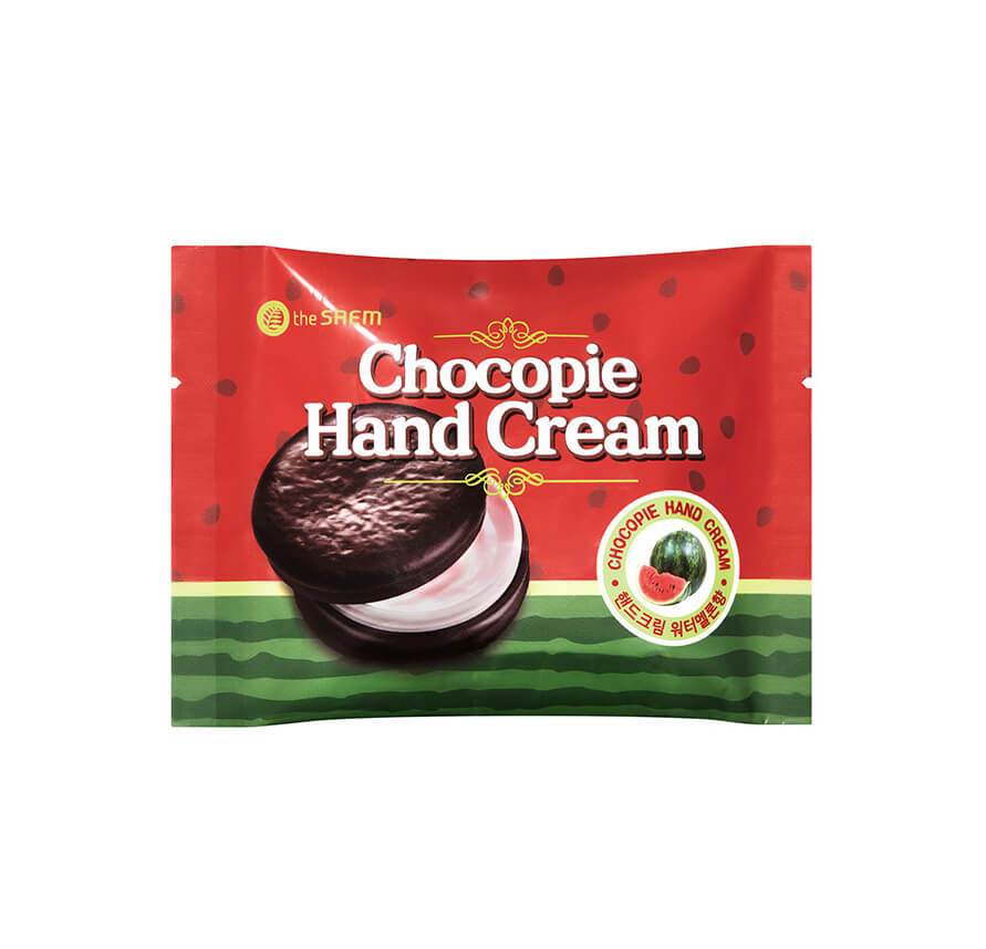 Крем для рук с экстрактом арбуза The Saem Chocopie Hand Cream Watermelon