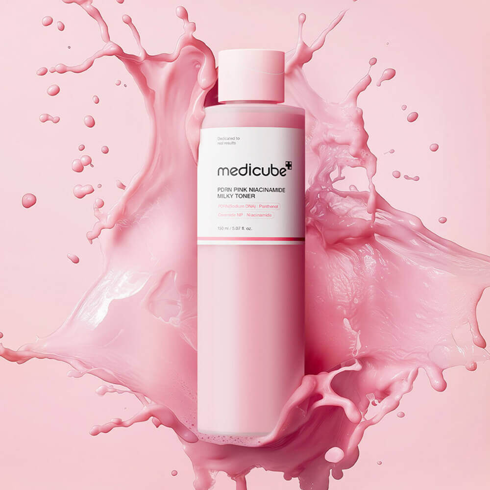 Молочный тонер с ПДРН и ниацинамидом medicube PDRN Pink Niacinamide Milky Toner