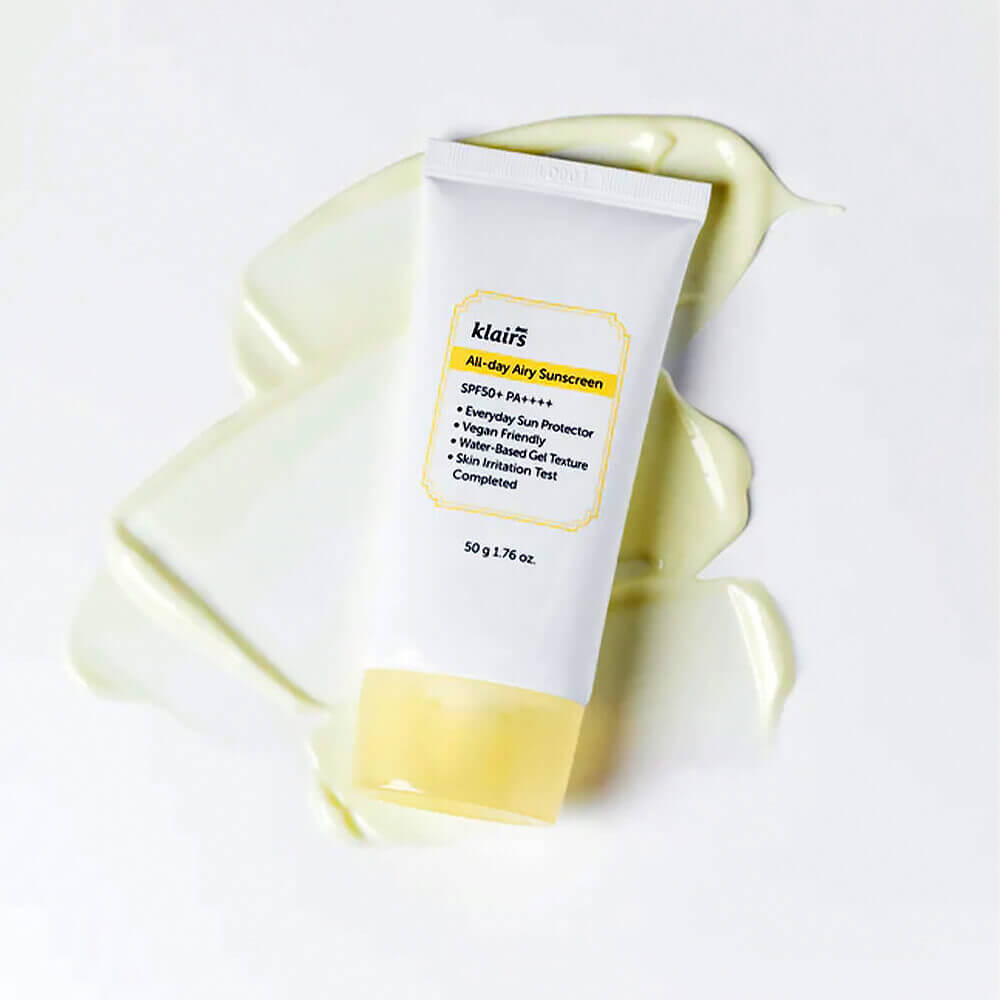Лёгкий солнцезащитный крем Dear, Klairs All-day Airy Sunscreen SPF50+ PA++++