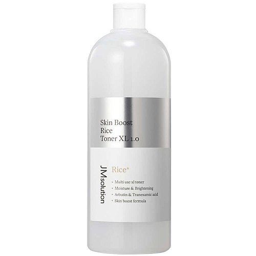 Увлажняющий тонер-бустер с рисовой водой JMsolution Skin Boost Rice Toner XL 1.0