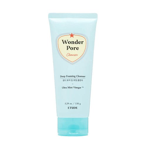 Очищающая пенка для кожи с расширенными порами ETUDE Wonder Pore Deep Foaming Cleanser
