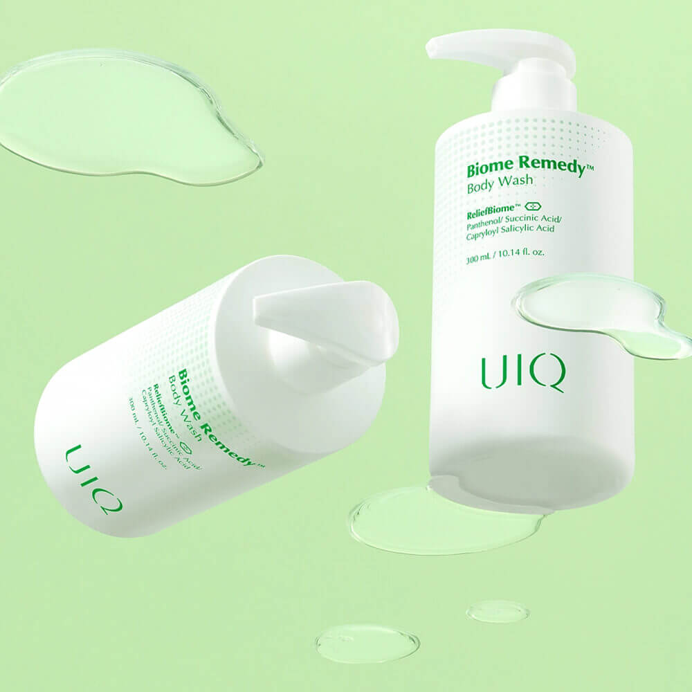 Гипоаллергенный гель для душа с пробиотиками и LHA UIQ Biome Remedy Body Wash