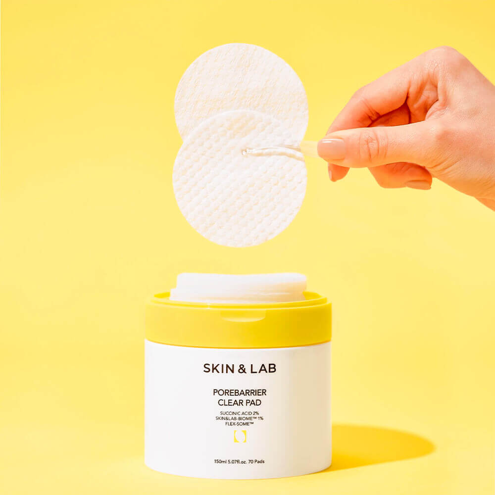 Очищающие пэды для сужения пор SKIN&LAB Porebarrier Clear Pad 