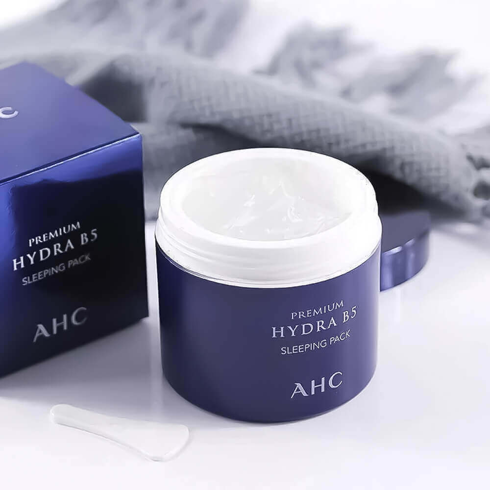 Ночная увлажняющая маска с пантенолом AHC Premium Hydra B5 Sleeping Pack