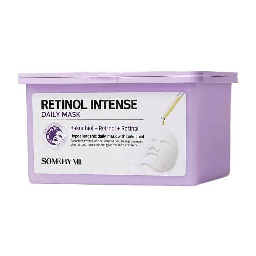 Набор омолаживающих тканевых масок с ретинолом Some By Mi Retinol Intense Daily Mask