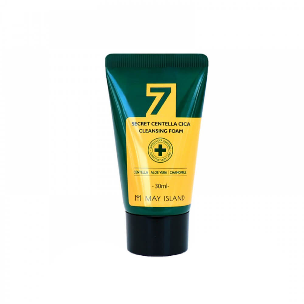 Очищающая пенка для проблемной кожи May Island 7 Days Secret Centella Cica Cleansing Foam 30 мл.