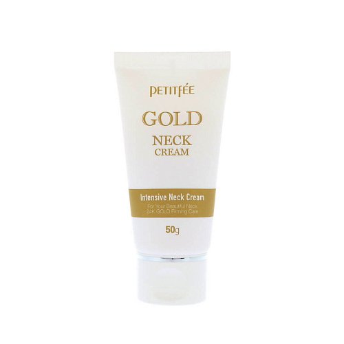 Омолаживающий крем для шеи с золотом Petitfee Gold Neck Cream