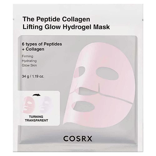 Гидрогелевая лифтинг-маска с пептидами COSRX The Peptide Collagen Lifting Glow Hydrogel Mask