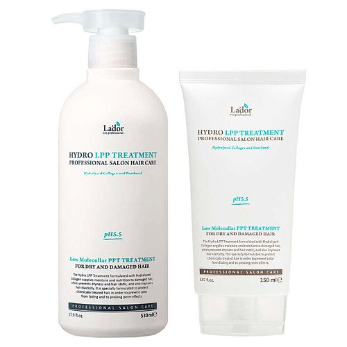 Маска для поврежденных и сухих волос с коллагеном Lador Hydro LPP Treatment