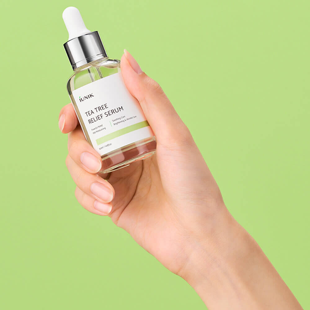 Сыворотка с чайным деревом для проблемной кожи iUnik Tea Tree Relief Serum