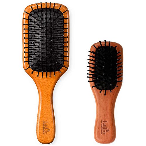 Деревянная щетка для волос Lador Wood Paddle Brush