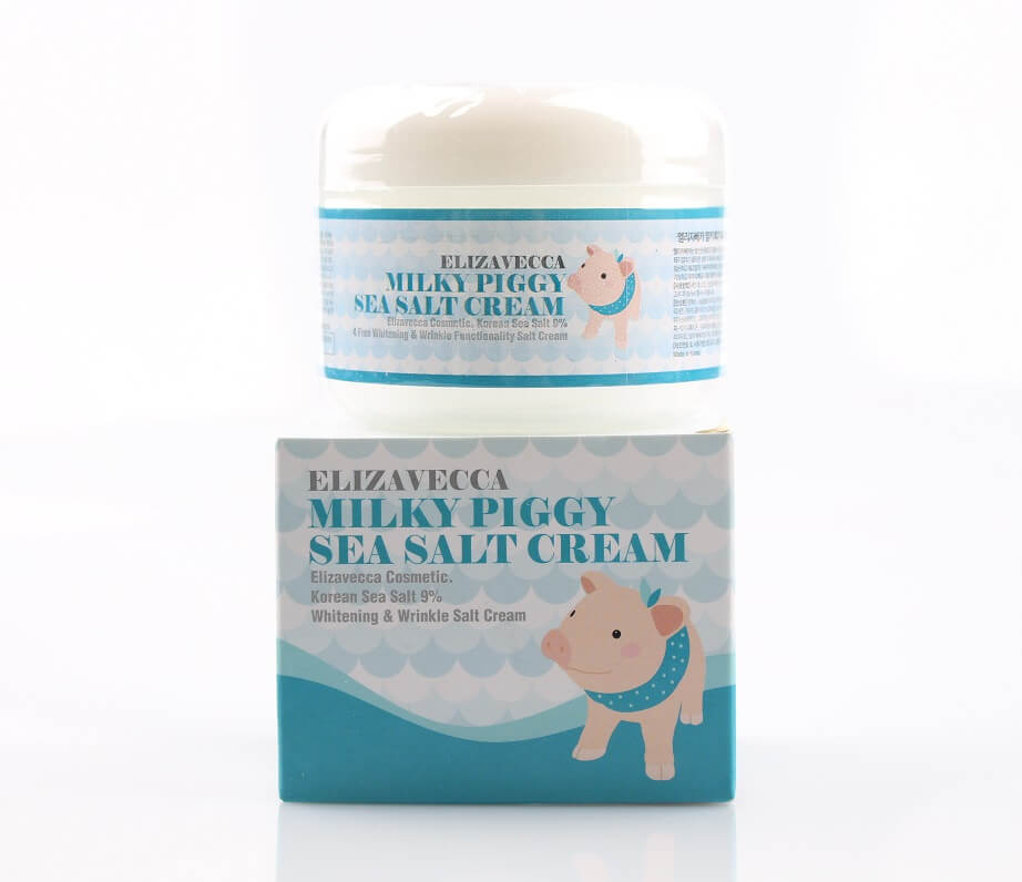 Увлажняющий крем для лица с морской солью Elizavecca Sea Salt Cream