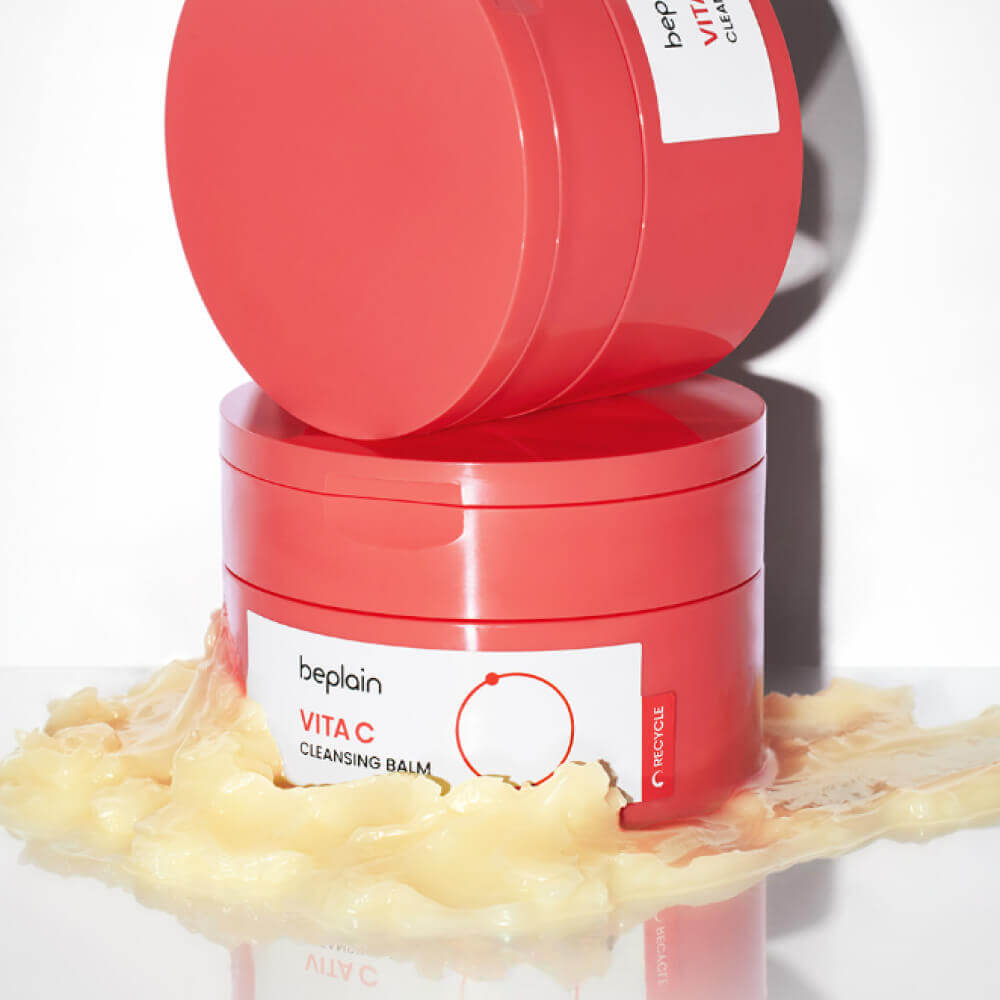 Осветляющий гидрофильный бальзам с комплексом витаминов beplain Vita C Cleansing Balm