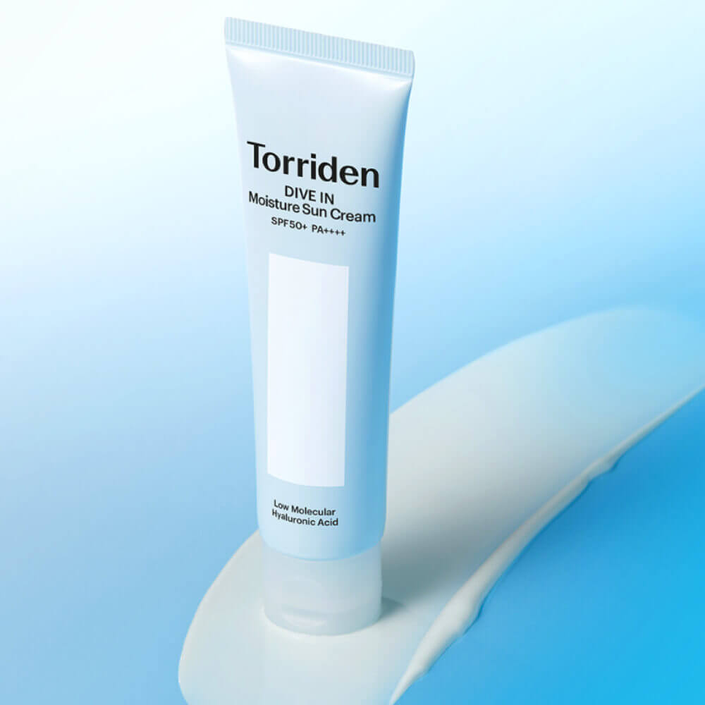 Лёгкий солнцезащитный крем Torriden DIVE IN Watery Moisture Sun Cream SPF50+ PA++++