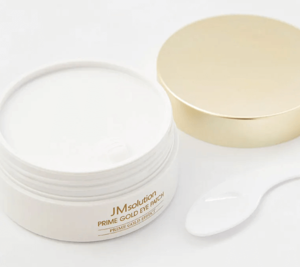 Освежающие гидрогелевые патчи с пептидами и золотом JMsolution Prime Gold Eye Patch