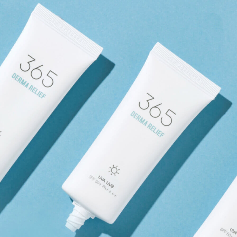 Повседневный солнцезащитный санскрин Round Lab 365 Derma Relief Sunscreen SPF 50+ PA++++
