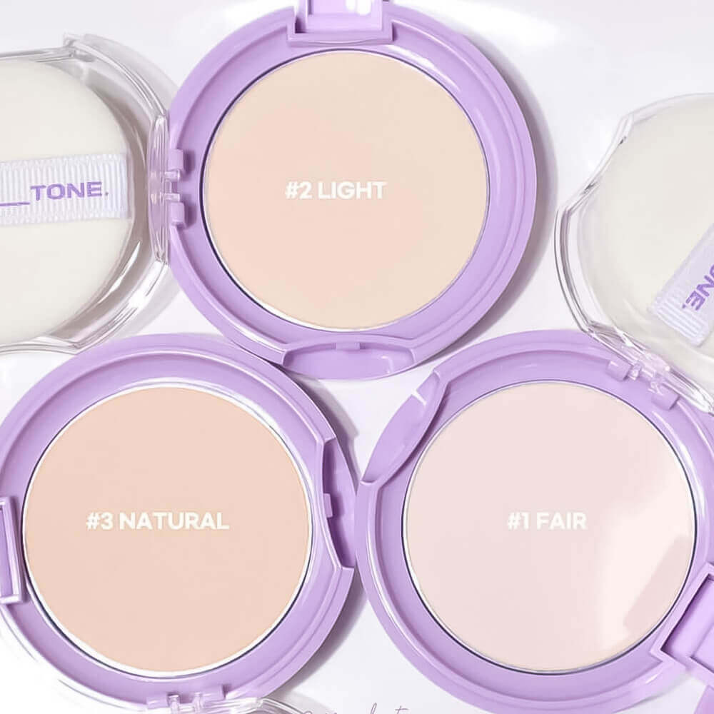 Прессованная пудра для лица с блюр-эффектом About Tone Blur Powder Pact