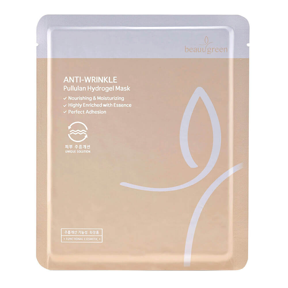 

Гидрогелевая маска для ухода за зрелой кожей BeauuGreen Renew Anti-Wrinkle Hydrogel Mask