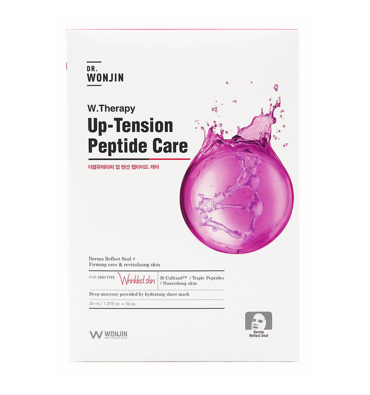 

Питательная маска против морщин Wonjin W.Therapy Up-Tension Peptide Care