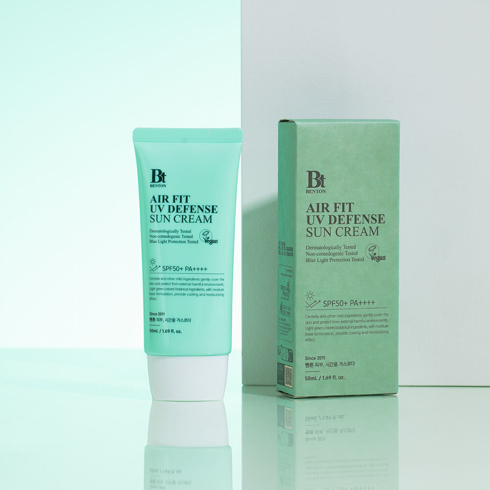 Охлаждающий солнцезащитный крем Benton Air Fit UV Defense Sun Cream SPF50+ PA++++ 