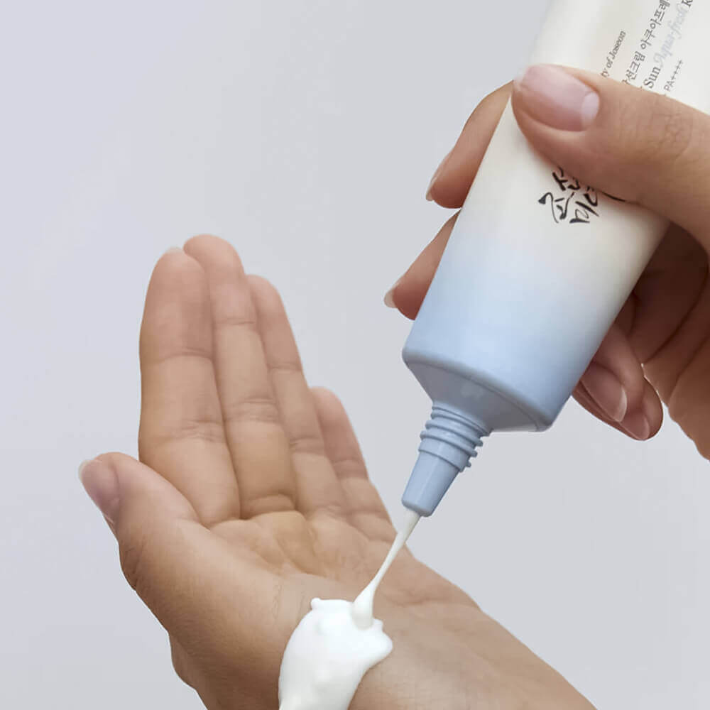 Лёгкий солнцезащитный крем с пантенолом Beauty of Joseon Relief Sun Aqua-fresh Rice+B5 SPF50+ PA++++