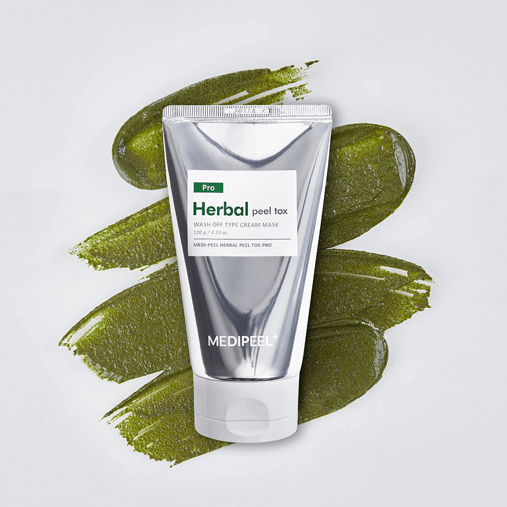 Смываемая маска MEDIPEEL Herbal Peel Tox PRO — купить в Москве по